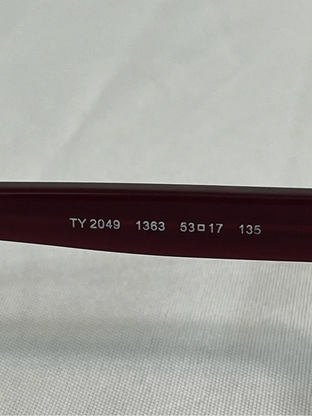 Tory Burch TY2049 Tortoise & Burgundy Rectangular Glasses